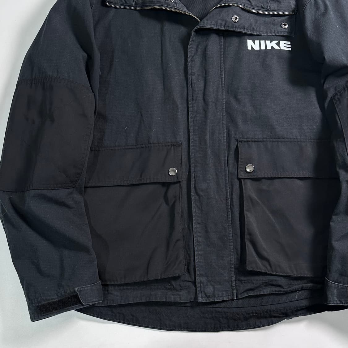 나이키 립스탑 블랙 후드 자켓   상품이미지5