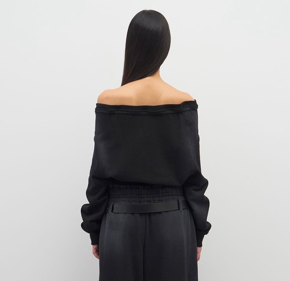 LCDC 24FW 워시드 오프숄더 집업 상품이미지3