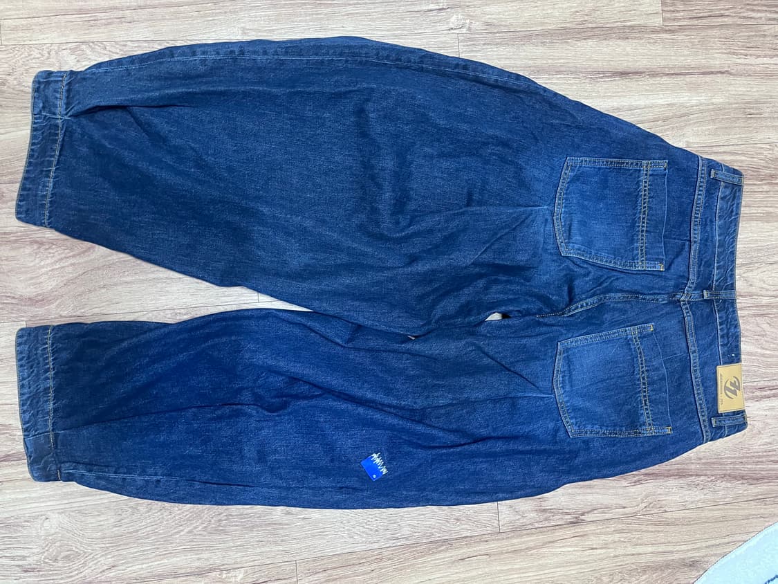 아더에러 자라 와이드 레그진 블루 상품이미지5