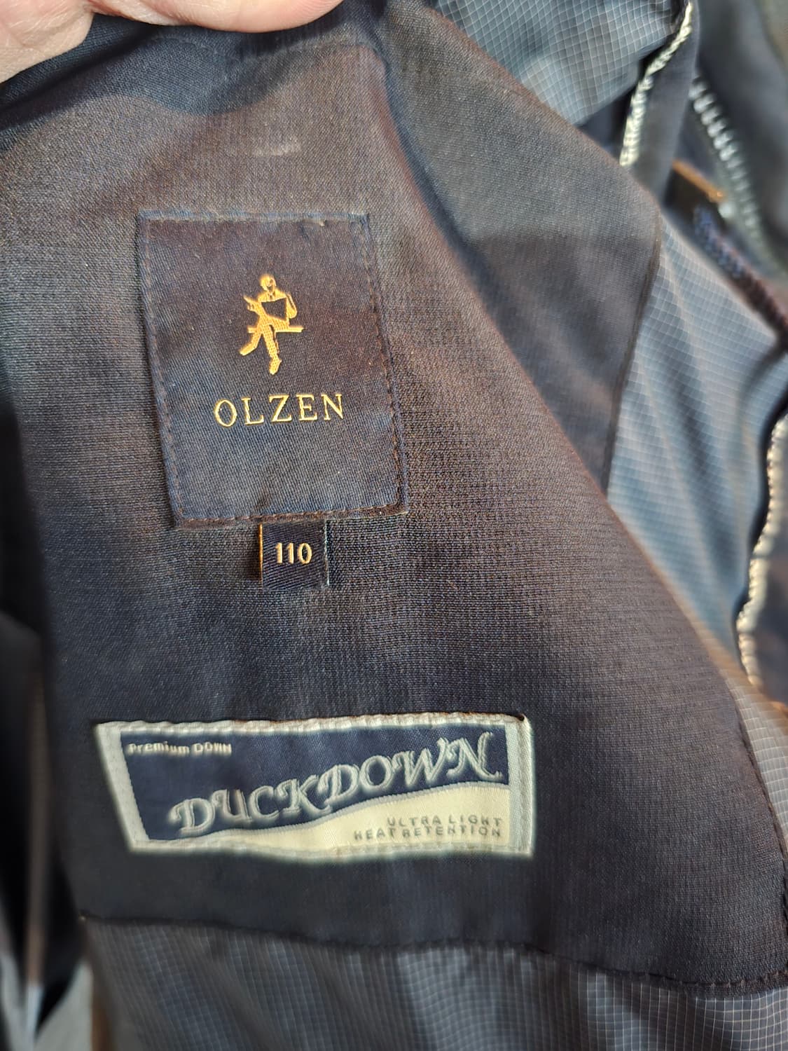 올젠 오버핏 오리털패딩  상품이미지7