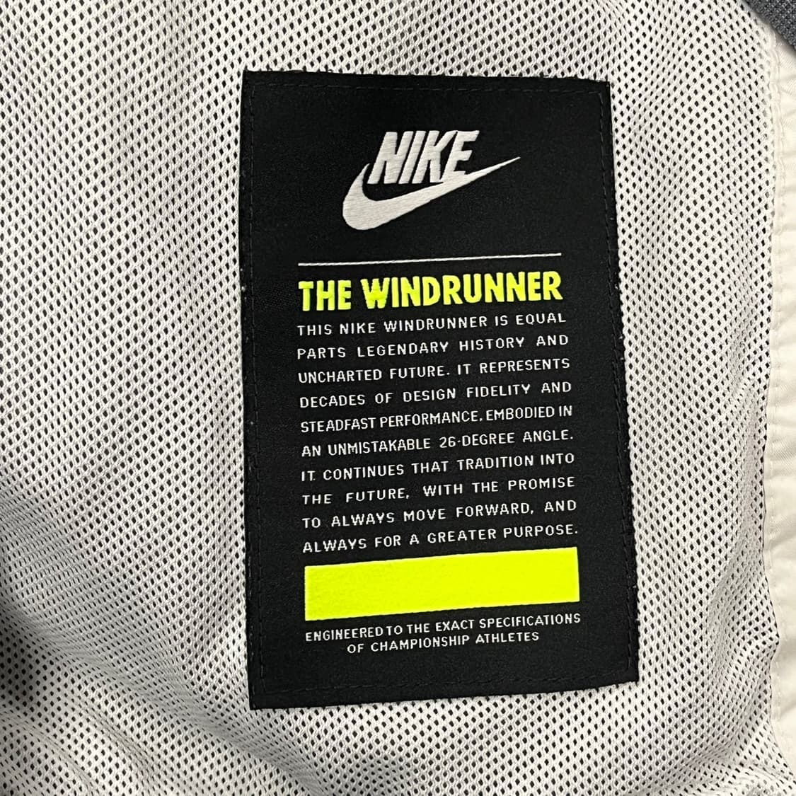 [정품/XXL] 나이키 바람막이 화이트 그레이 후드 자켓 b19 상품이미지5