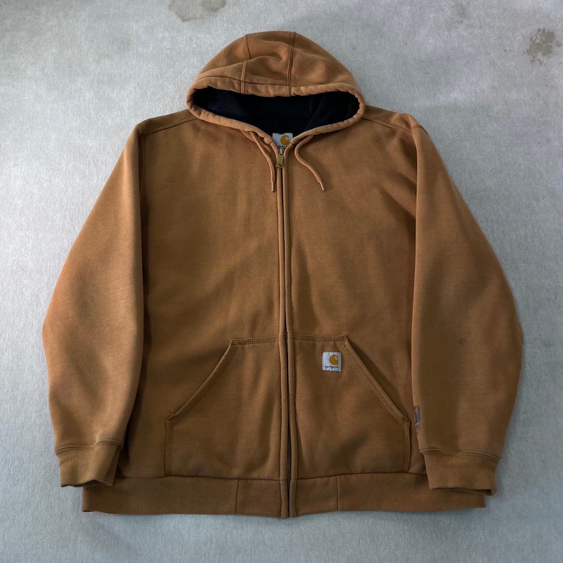 110 칼하트 써멀 베이지 후드집업 상품이미지1