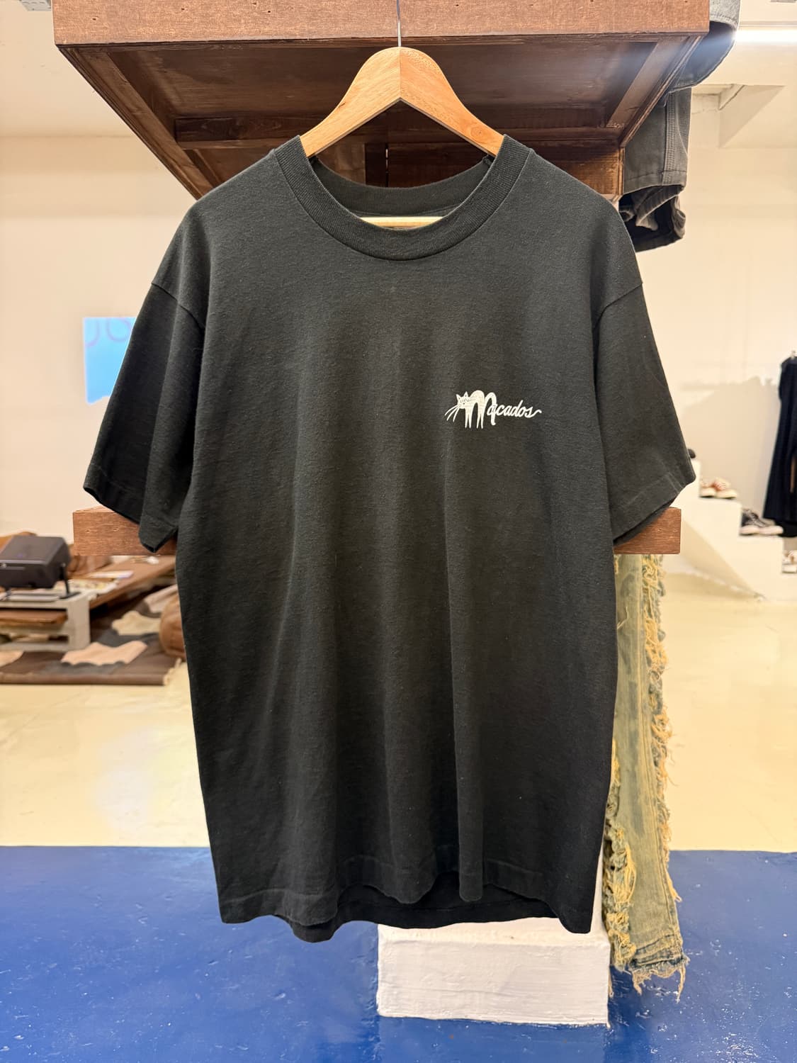 1990s 할로윈 고스트 싱글스티치 반팔티  상품이미지3