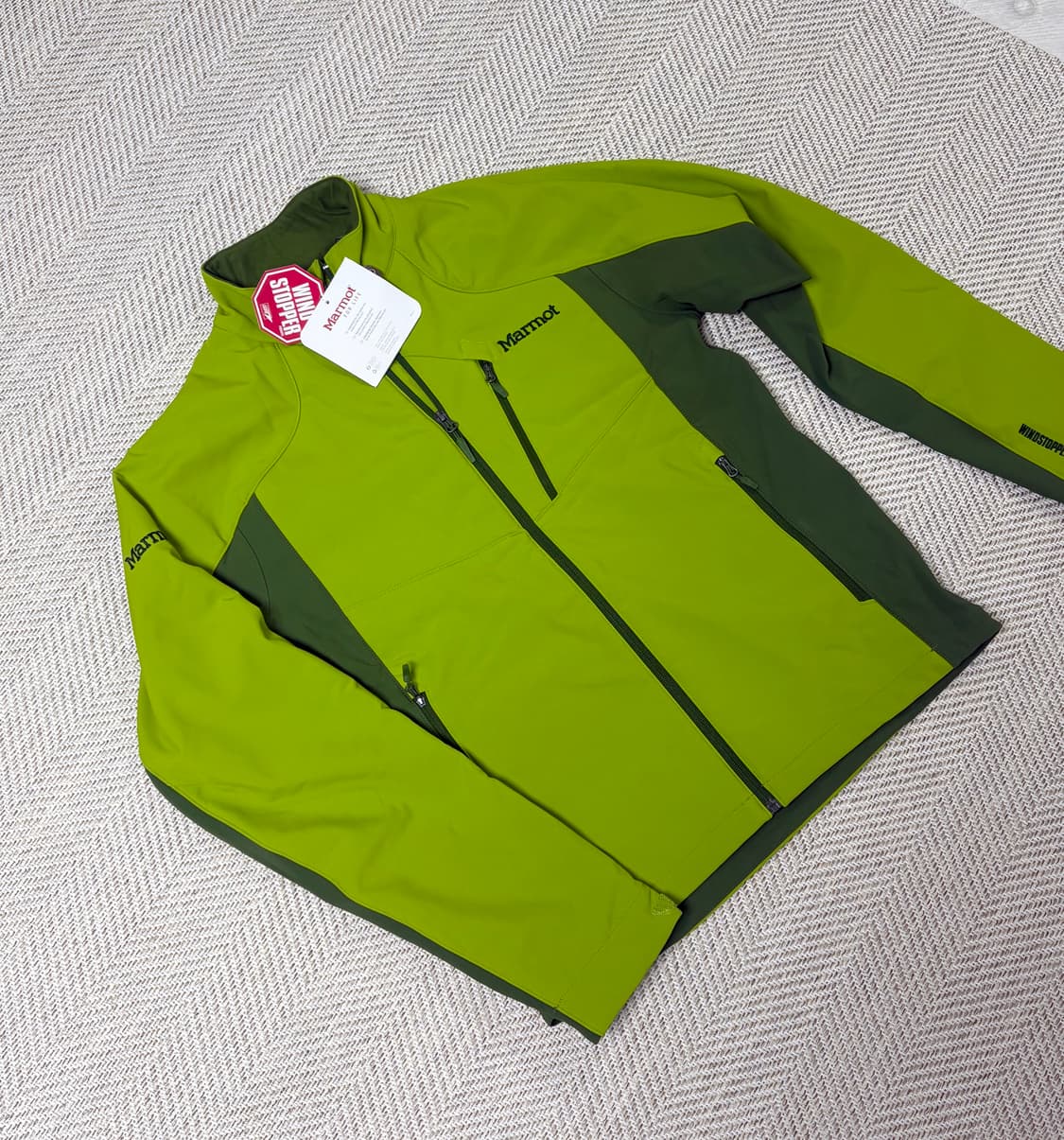 마모트 윈드스토퍼 재킷(안감 후리스) 캠핑 스노우보드 등산복 상품이미지2