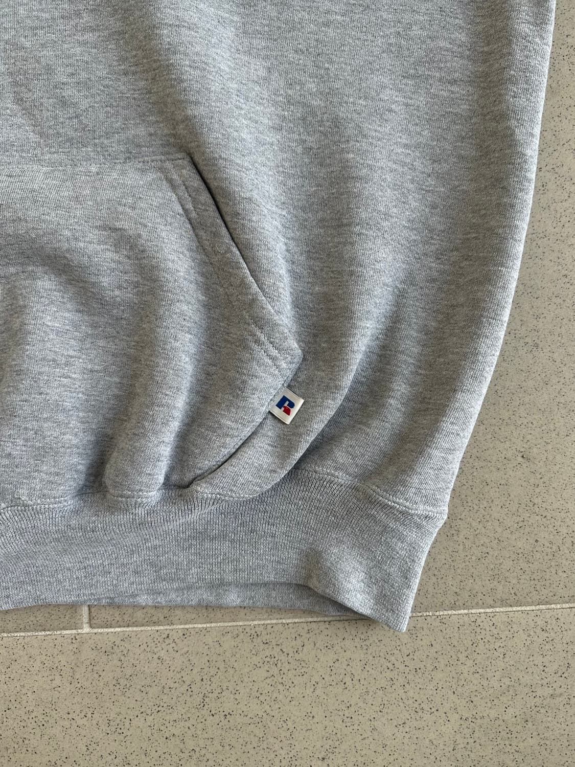 90s 빈티지 러셀 후드 그레이 XL 상품이미지3