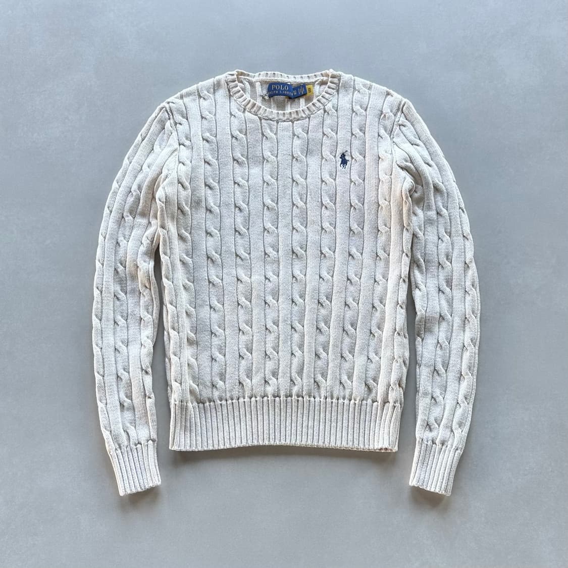 [XS]폴로 랄프로렌 꽈배기 케이블 여성 니트 스웨터 상품이미지1