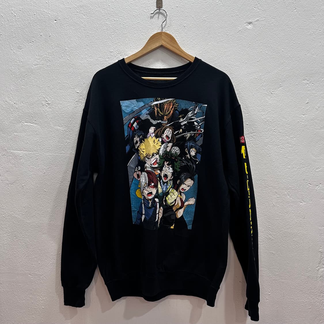 나의히어로아카데미아 라이센스 프린팅 스웻셔츠L 상품이미지1