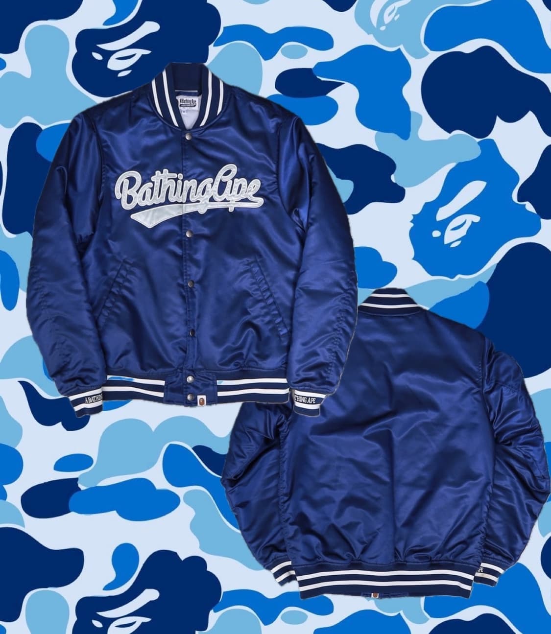 베이프 클래식 바시티자켓 상품이미지1