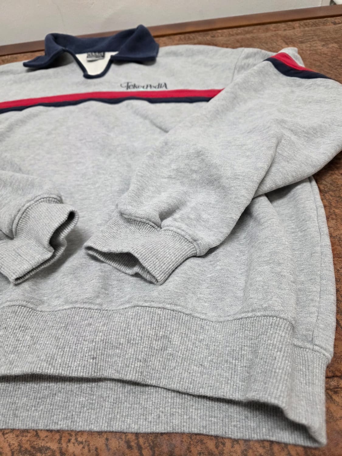 테켓 카라 맨투맨 L 상품이미지6