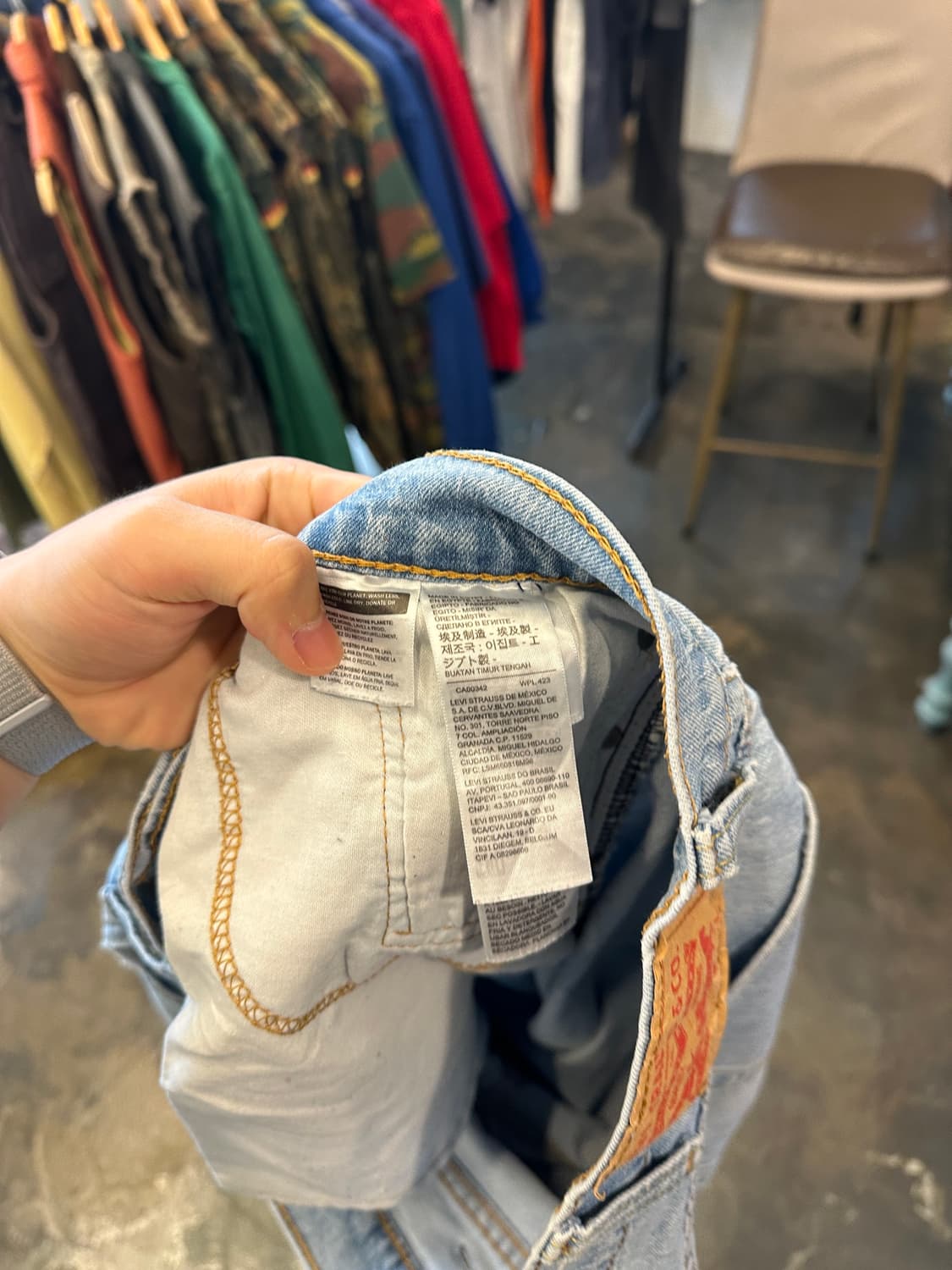 Levis 리바이스 505 W36 L32 상품이미지4