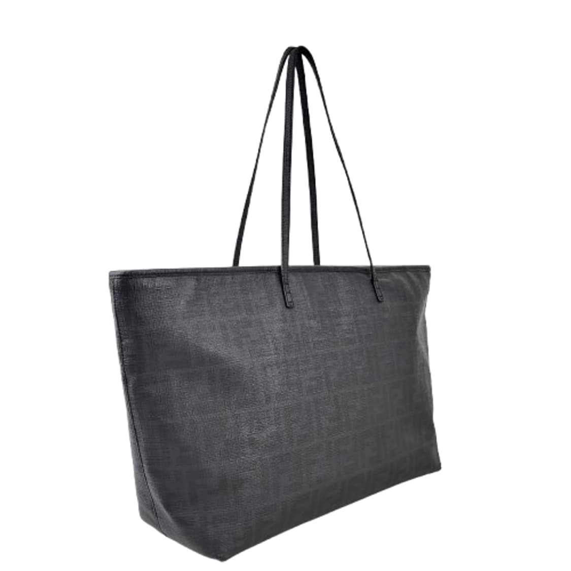 정품 펜디 주카 PVC 블랙 스티치 쇼퍼백 상품이미지2