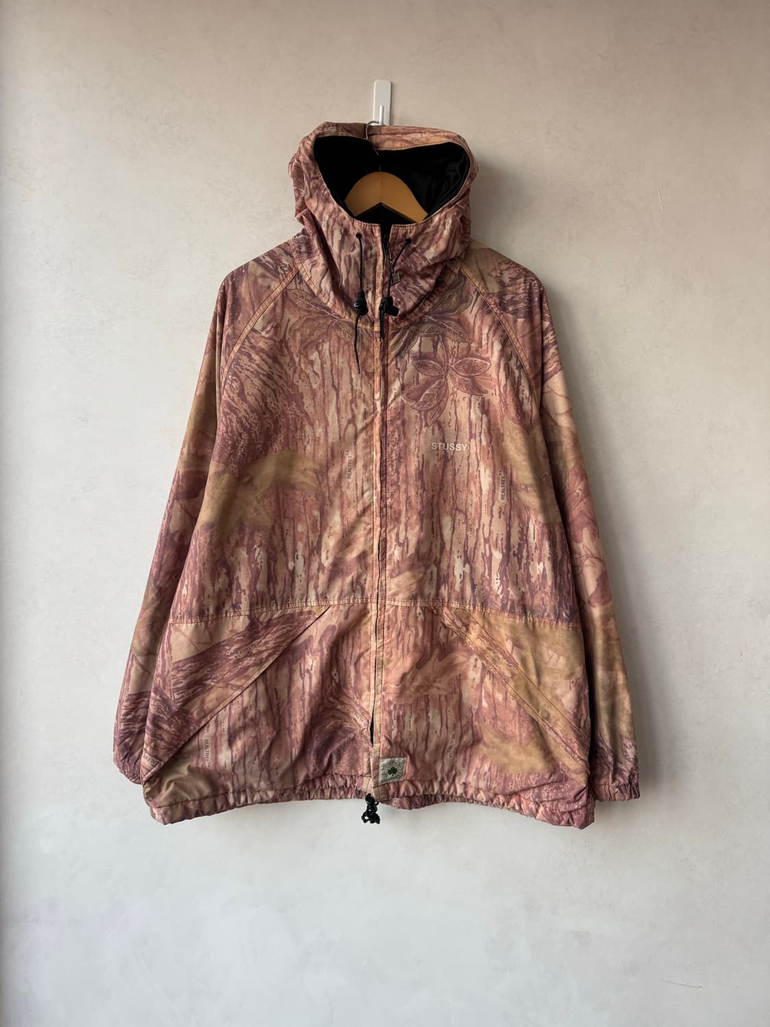 90s 스투시 x Walls 카모 자켓 상품이미지2