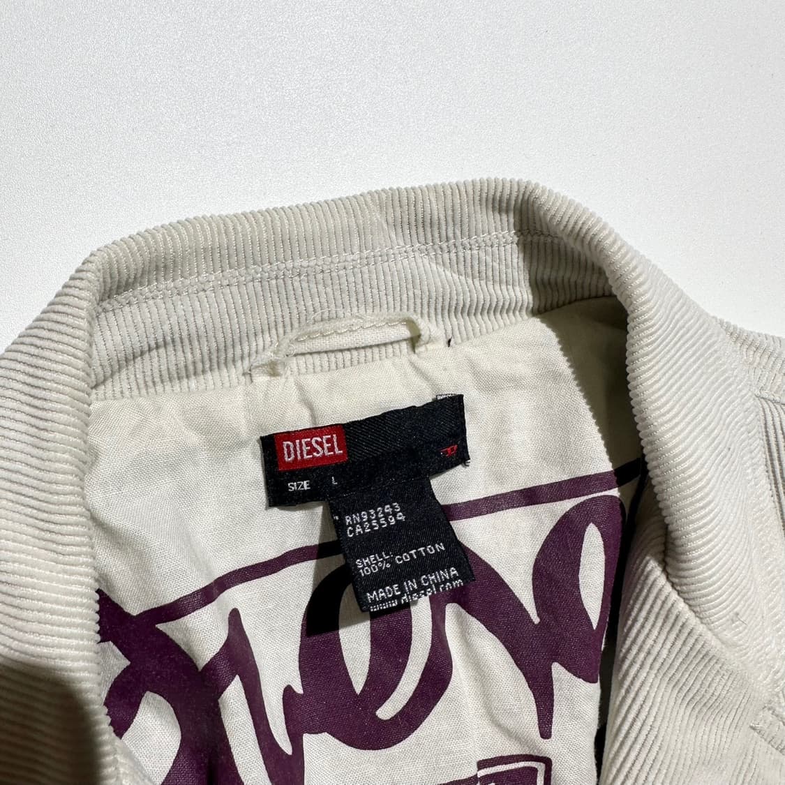 디젤 코듀로이 싱글 2B 블레이저 자켓 상품이미지3