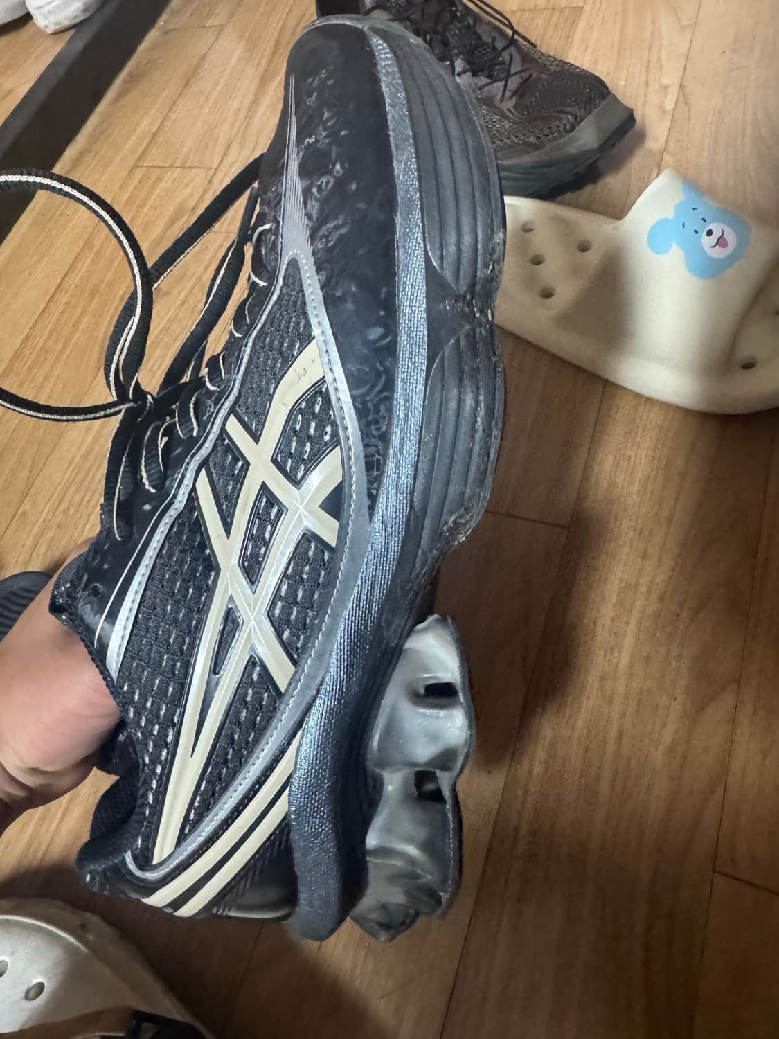 아식스 젤 키네틱 플루언트 블랙 바닐라 상품이미지3