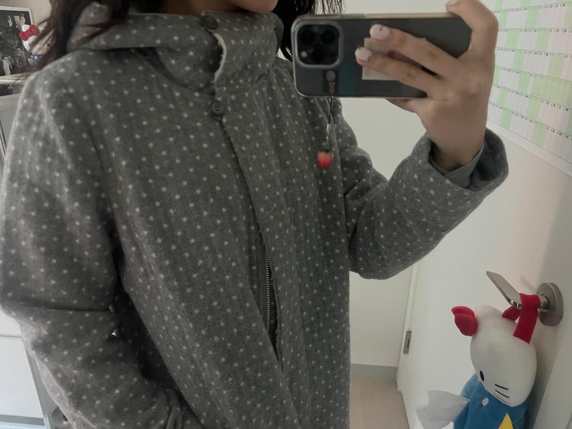 그레이 도트 자켓 상품이미지1