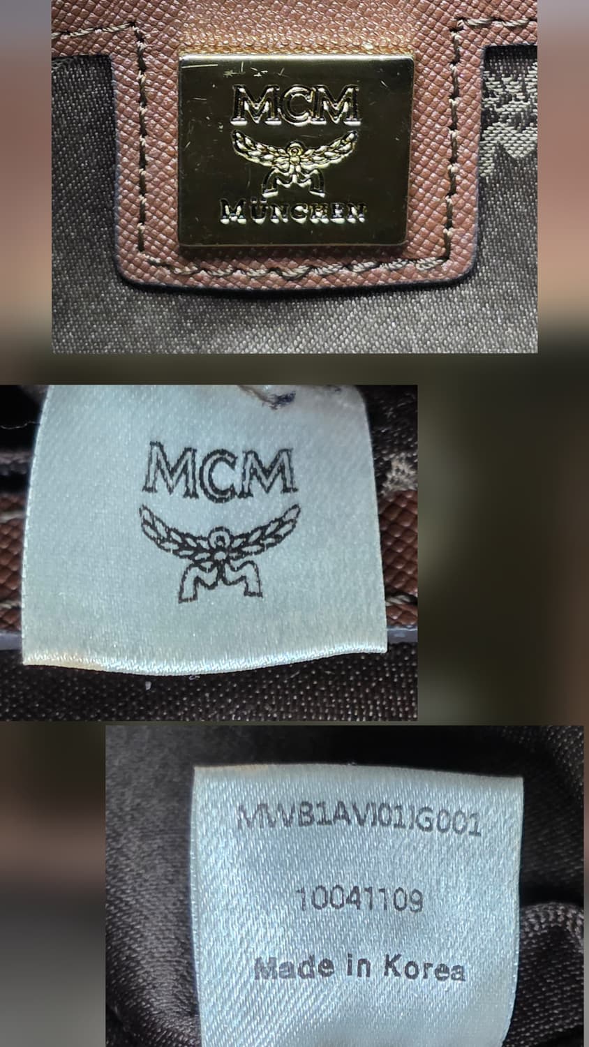 MCM 가방 엠씨엠 토트백 비세토스 원통형 보스턴백 GE51 상품이미지9