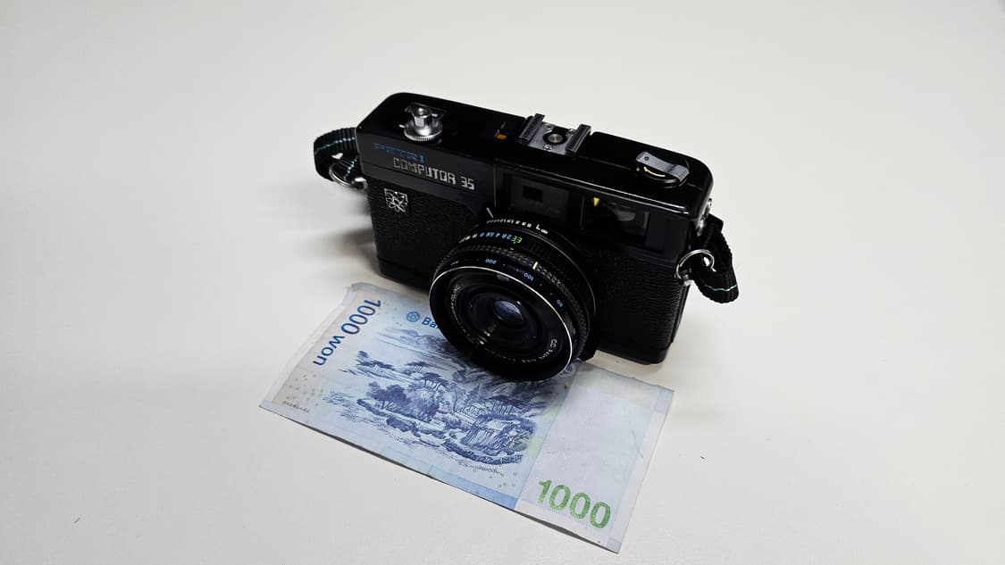 작례O 파스텔 감성 페트리 computor 35 필름카메라 빈티지 필카 상품이미지1