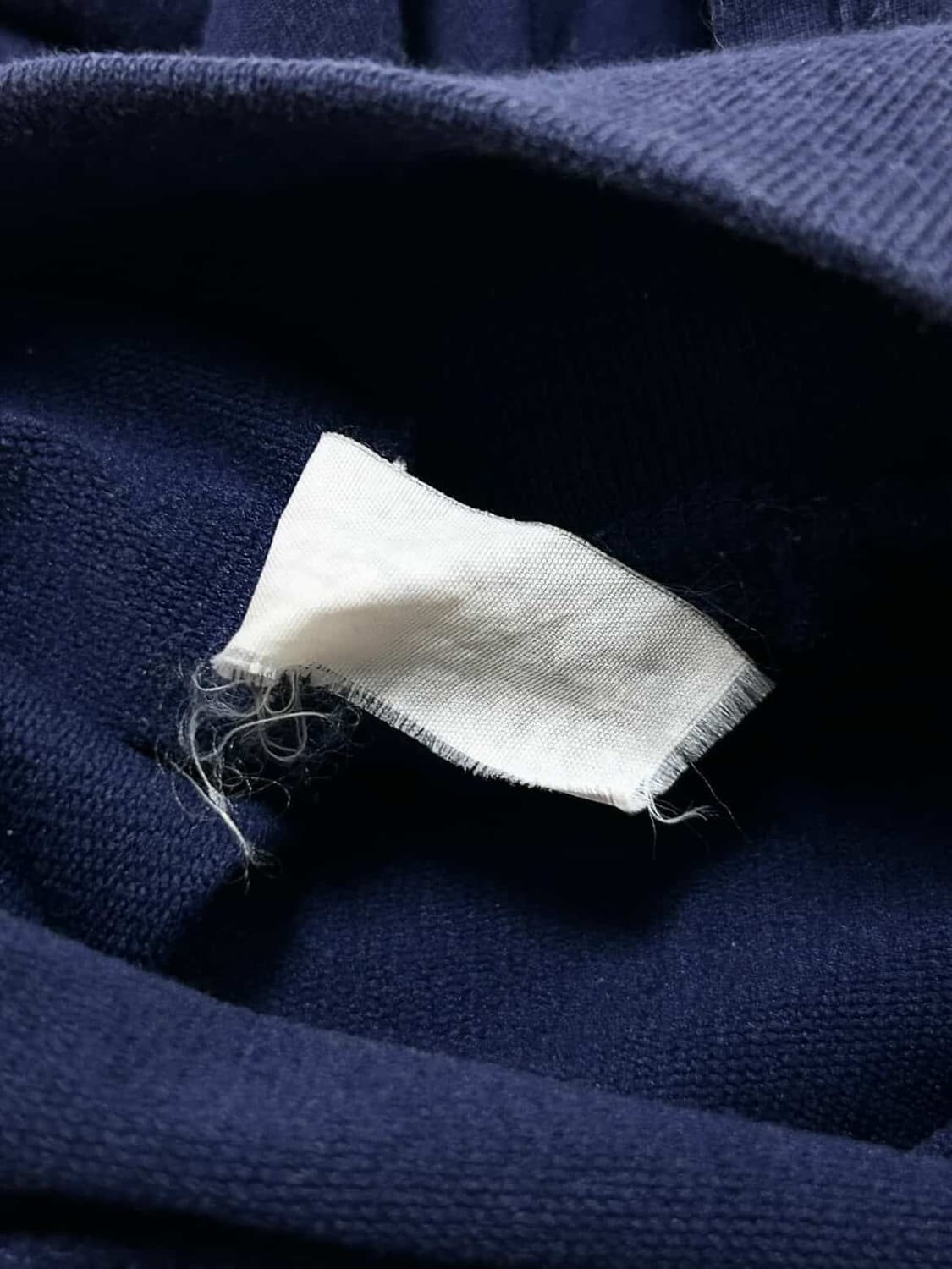 폴로 네이비 배색 코튼 반집업 상품이미지9