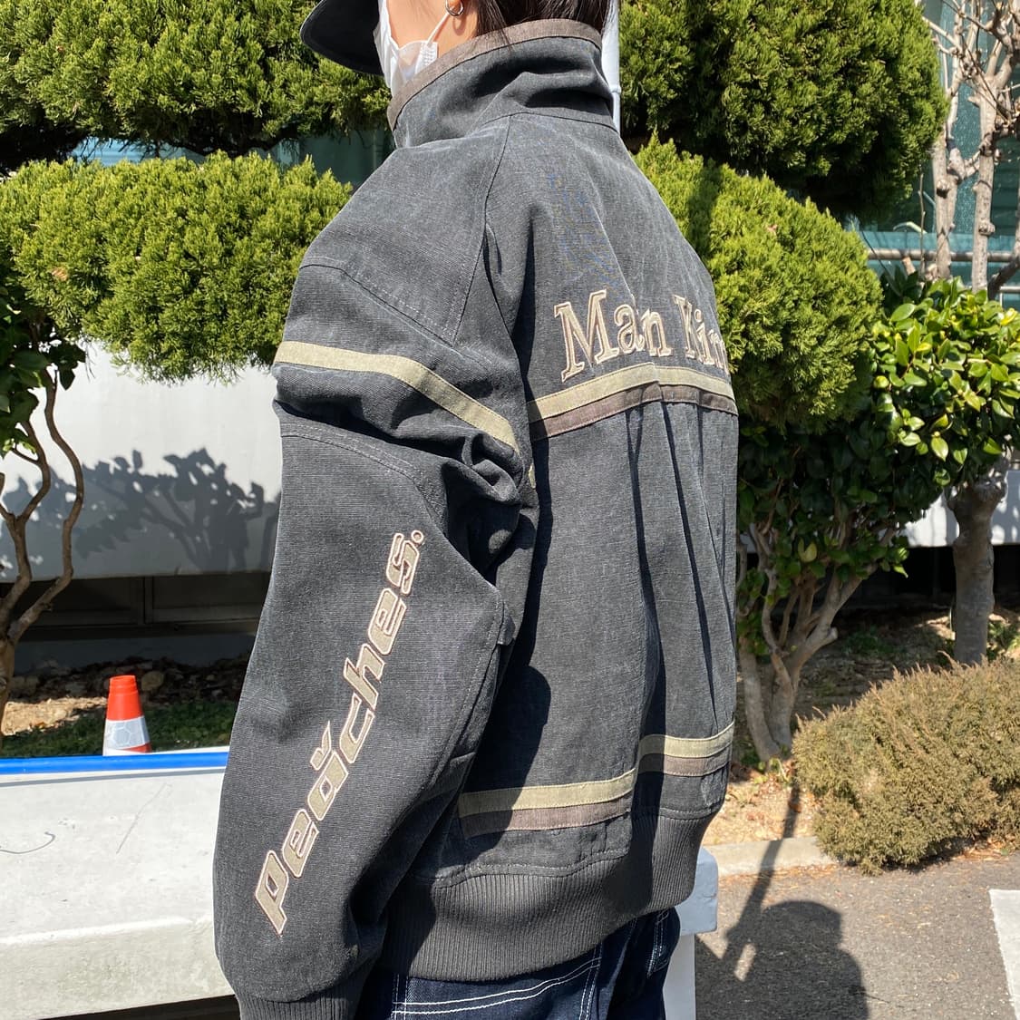 마틴킴 x 피치스 코튼 레이싱 자켓 상품이미지4