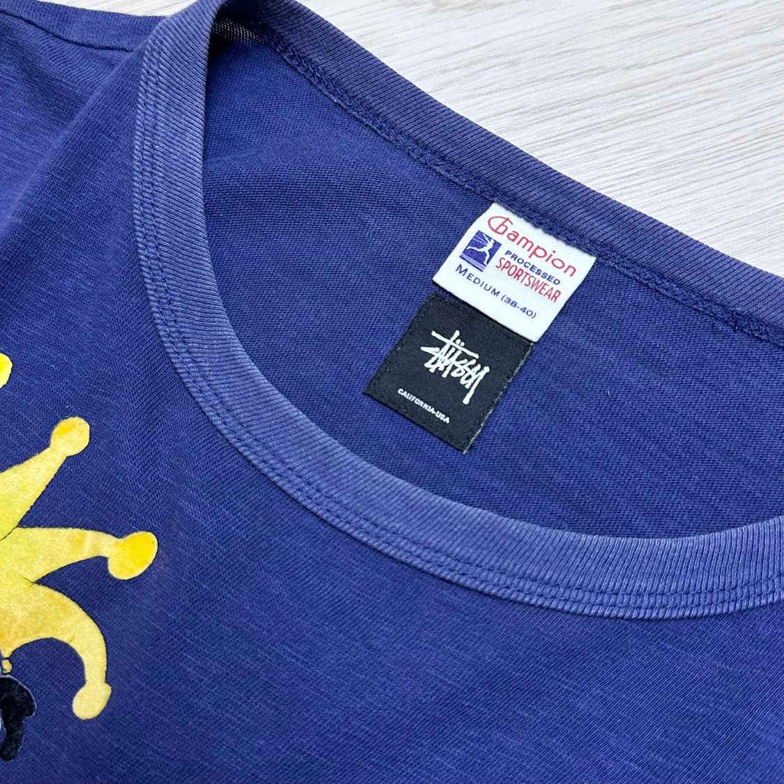 STUSSY×Champion Limited Edition T-shirt 상품이미지3