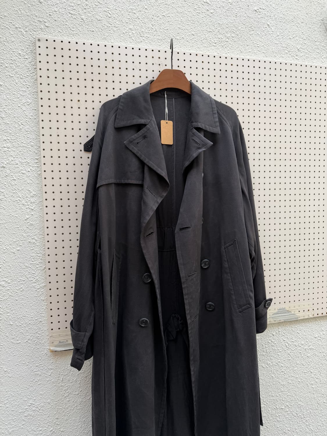 RAINMAKER KYOTO WOOL CUPRO TRENCH COAT 상품이미지4