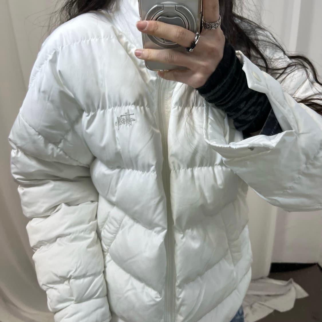 Stussy White Padding 상품이미지3