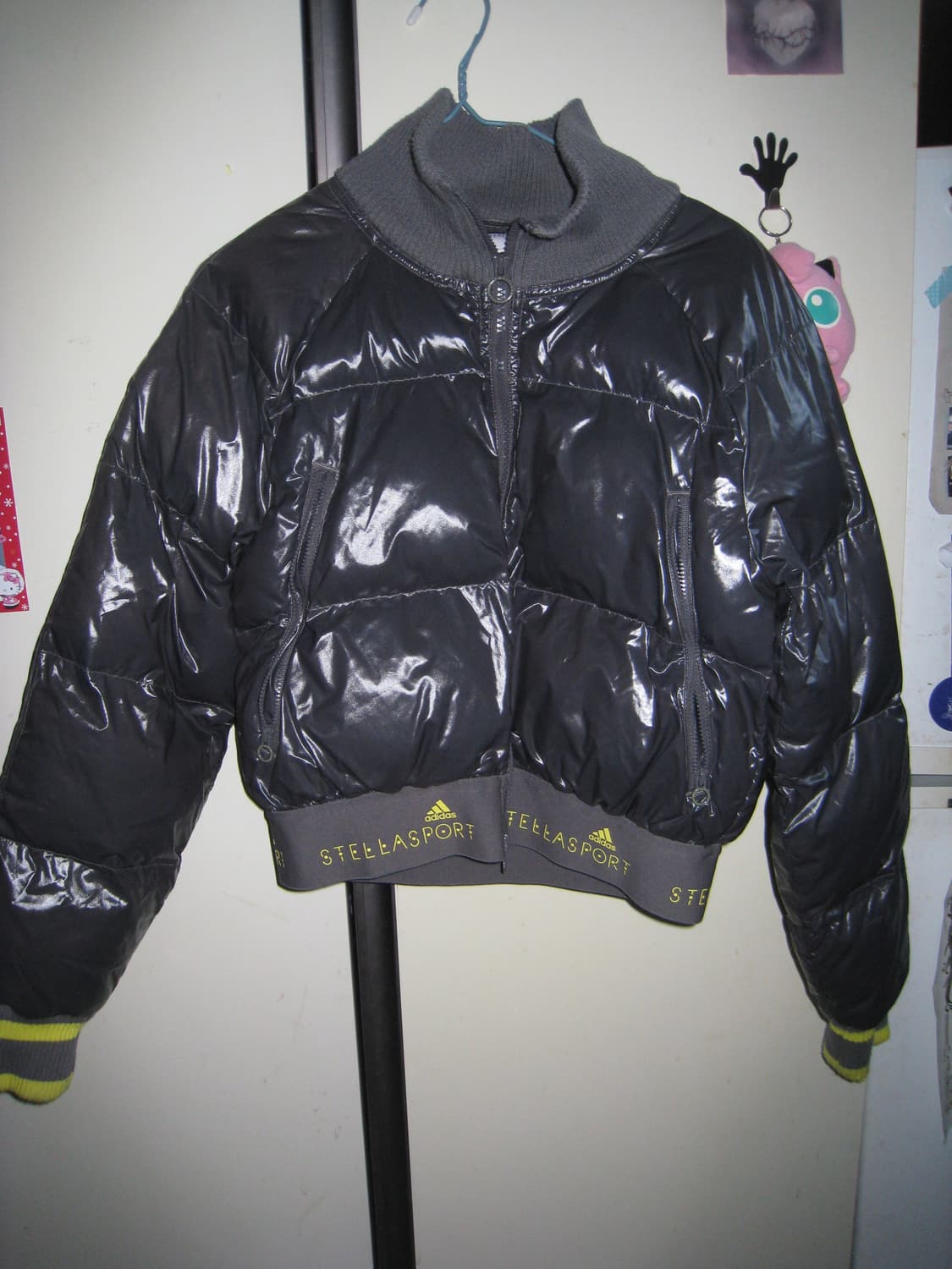 Adidas X Stella Maccartney 크롭 푸퍼 상품이미지3