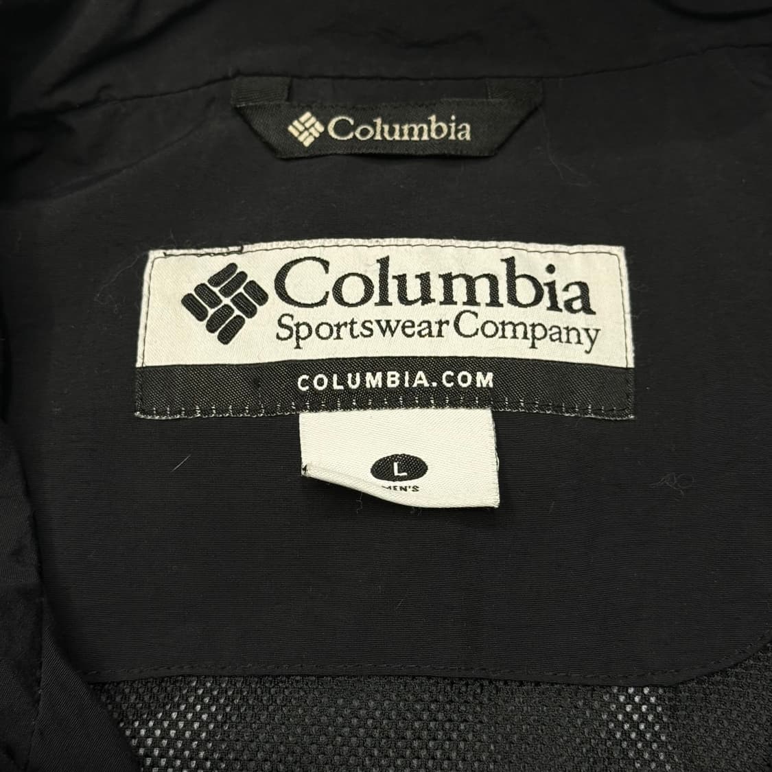 [L] 컬럼비아 블랙 집업 자켓 상품이미지7