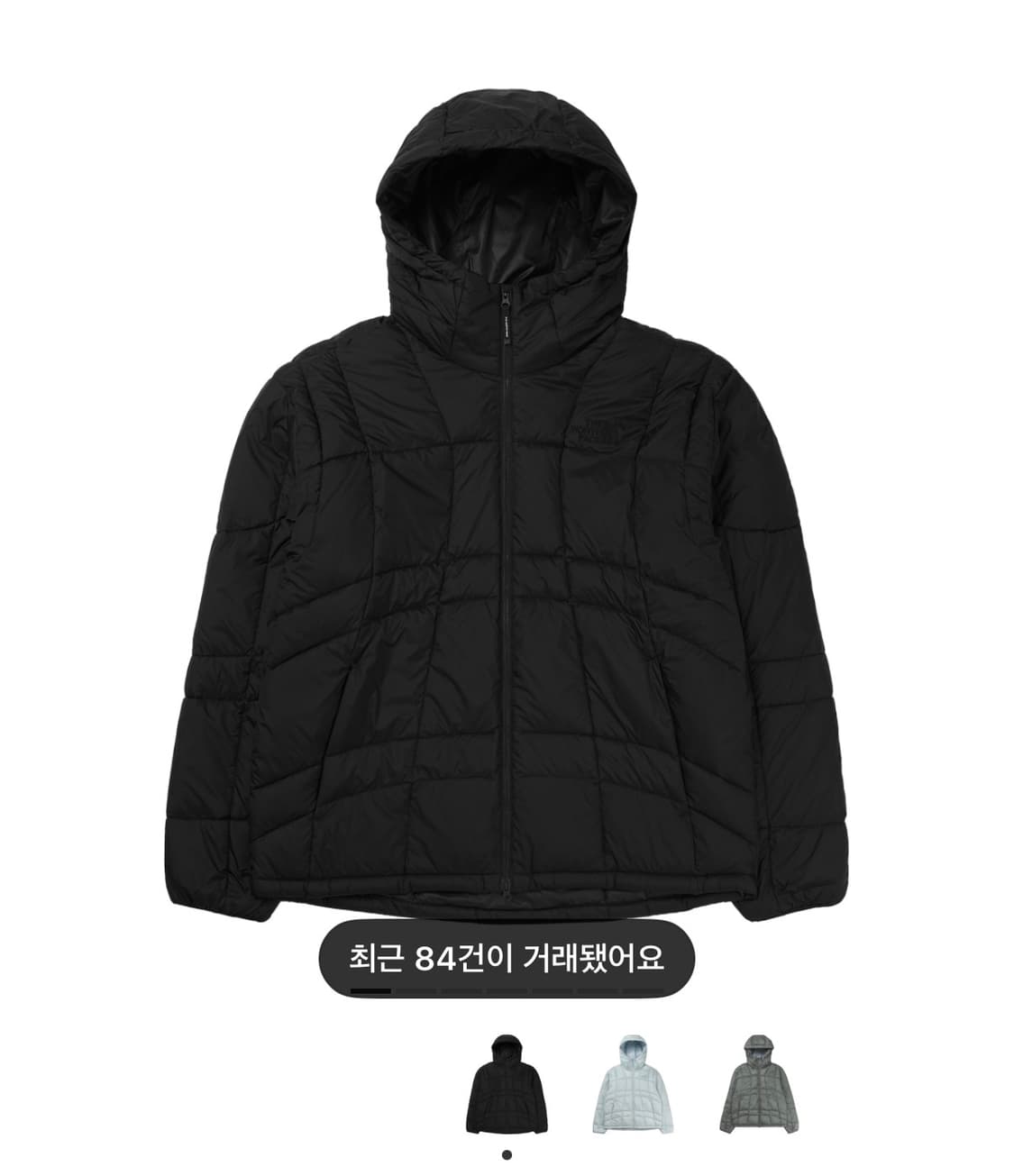 (새상품)노스페이스 웨이브 온 블랙 L 상품이미지1