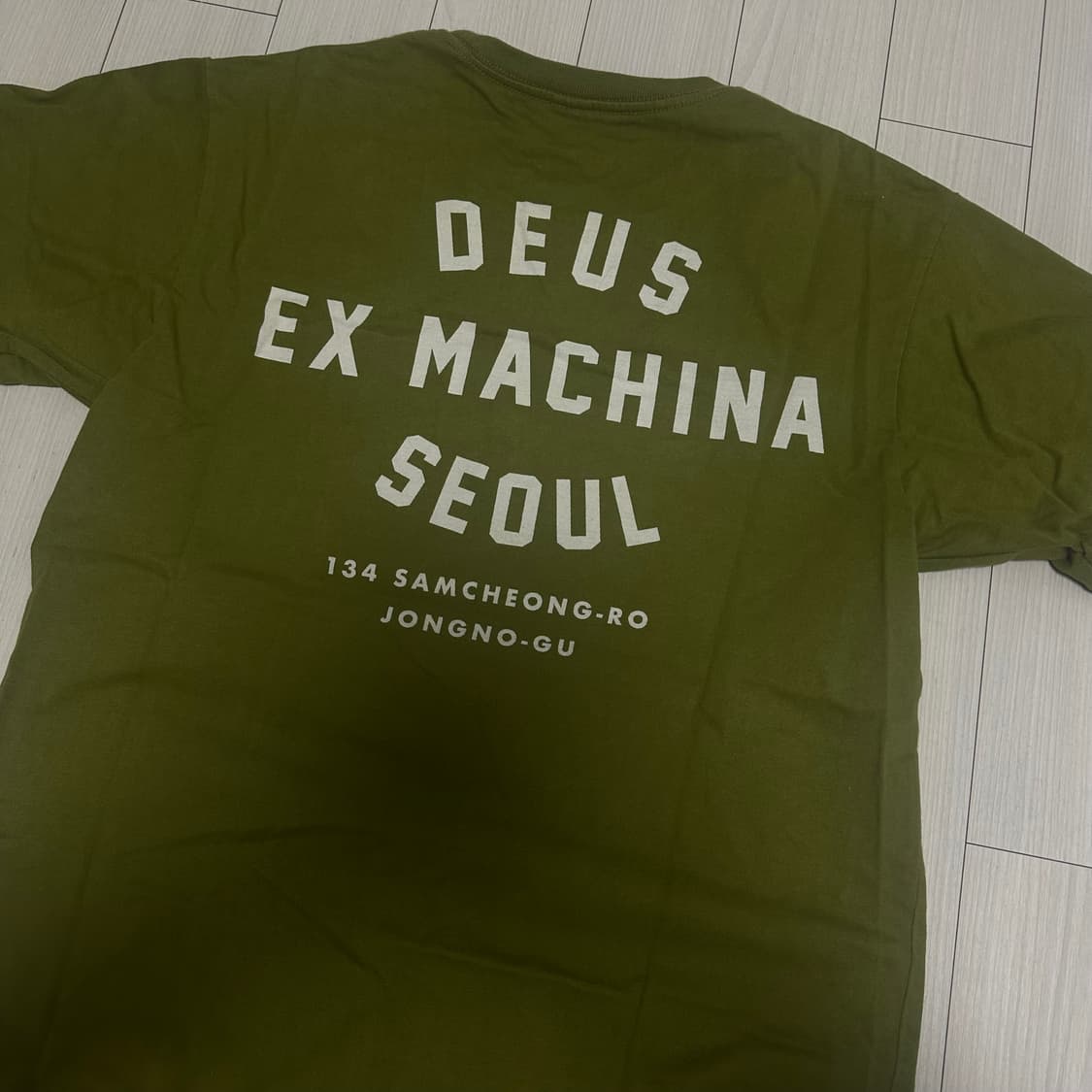 데우스 반팔 로버 그린 상품이미지2