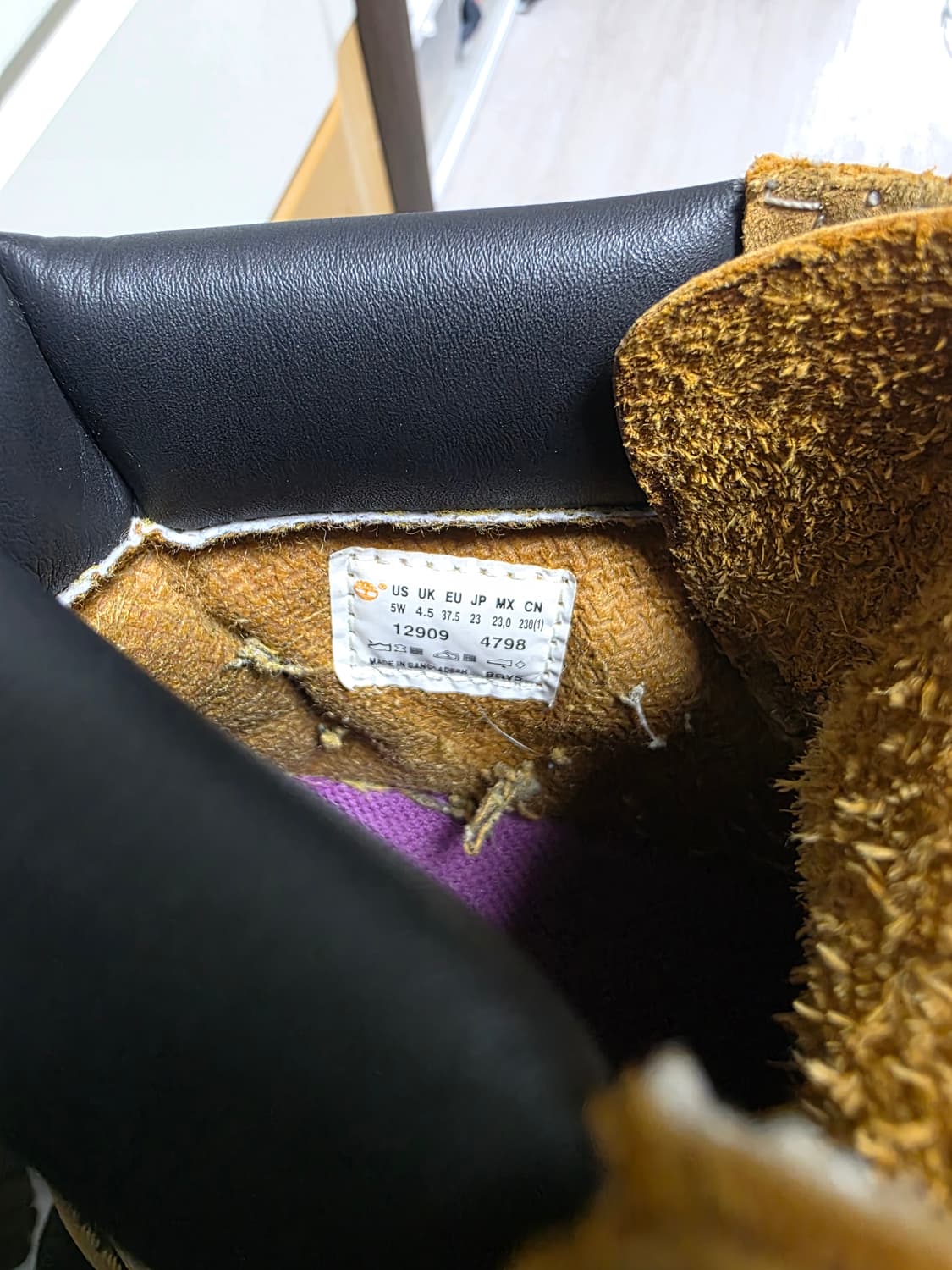 팀버랜드 6인치 워터프루프 여성부츠 230 상품이미지9