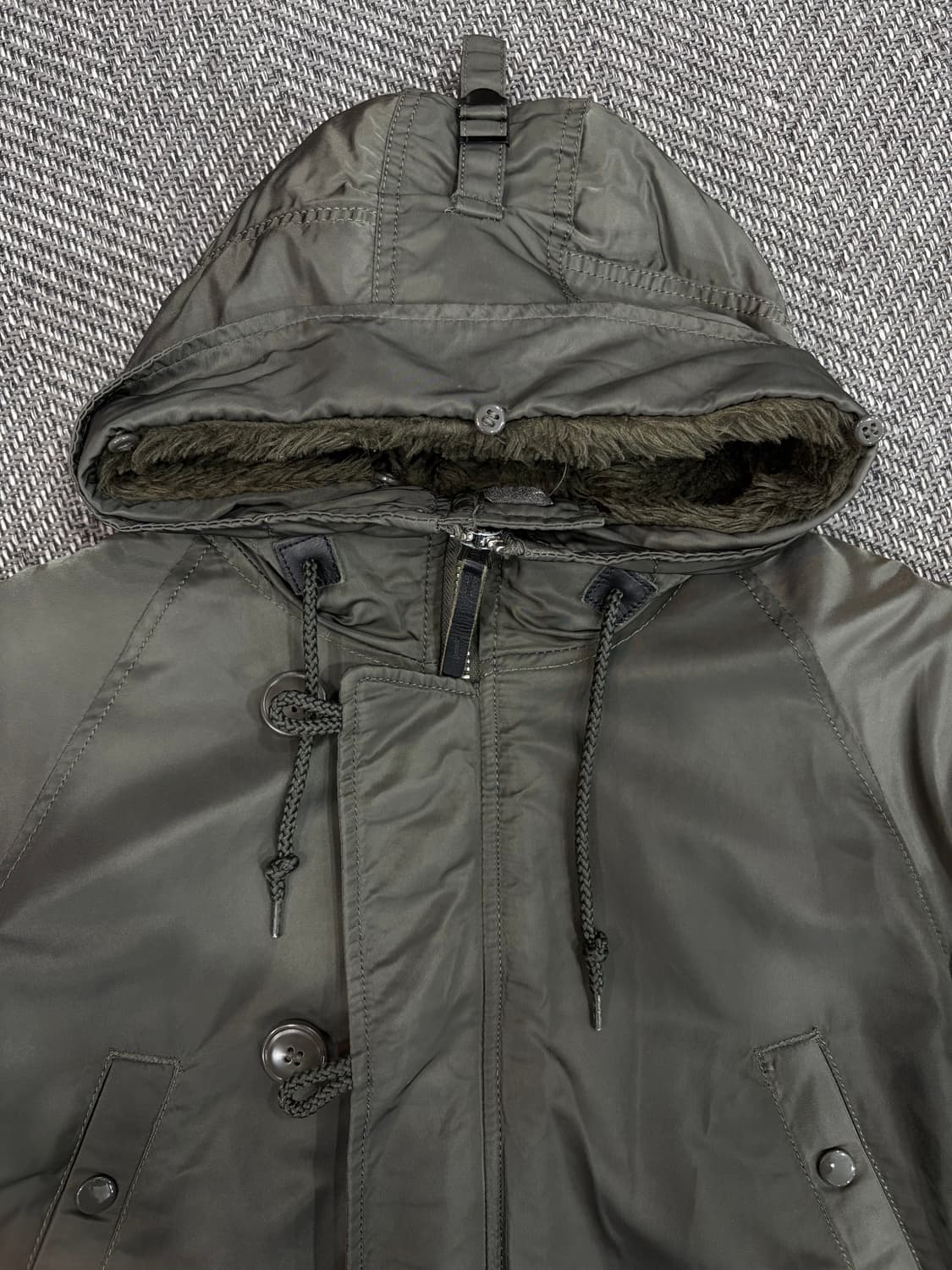 알파인더스트리 N3B 파카 카키 상품이미지2