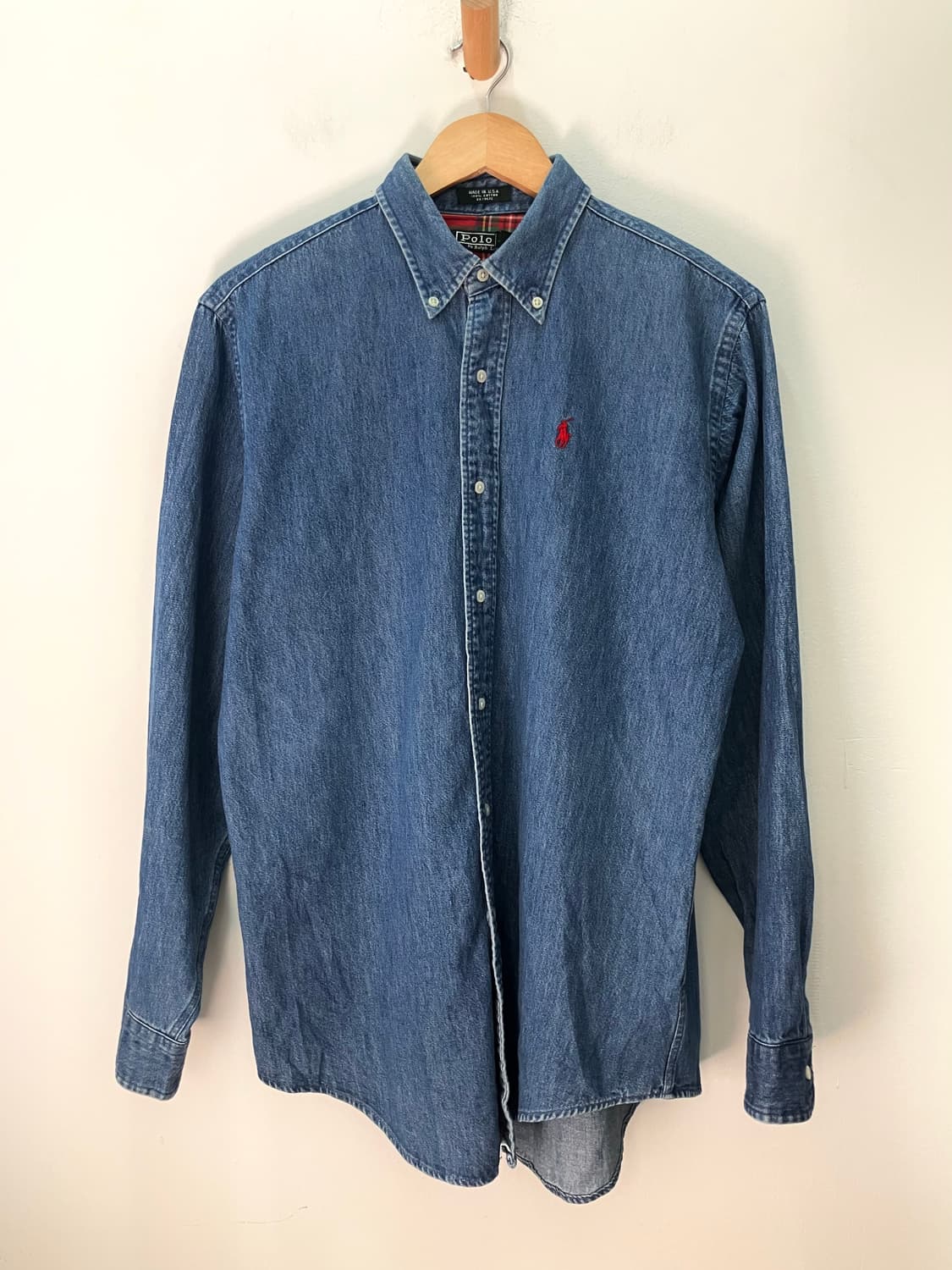 (XL) USA POLO 폴로 랄프로렌 코튼 데님 셔츠 상품이미지1