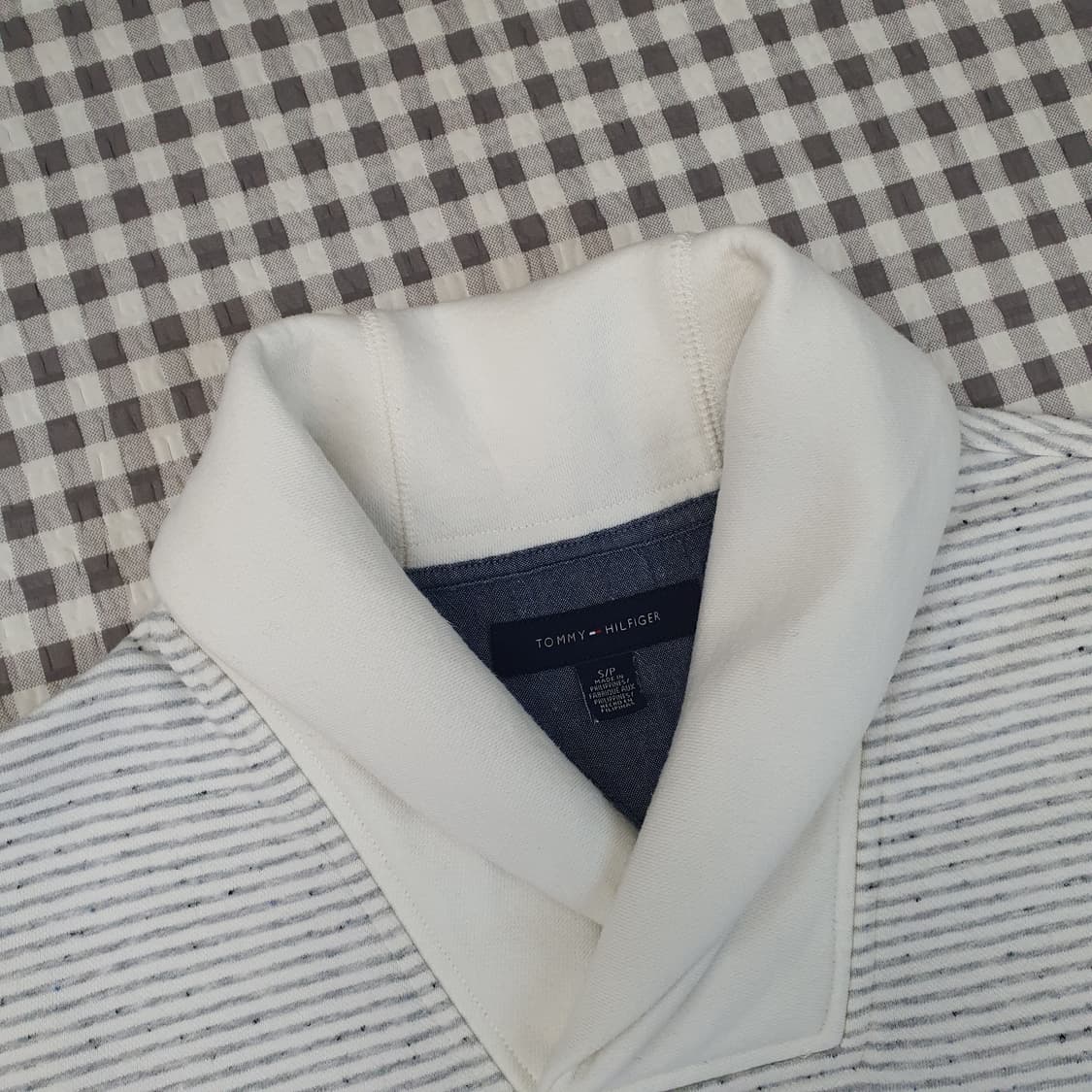 타미힐피거 숄카라 맨투맨 남자95 상품이미지2