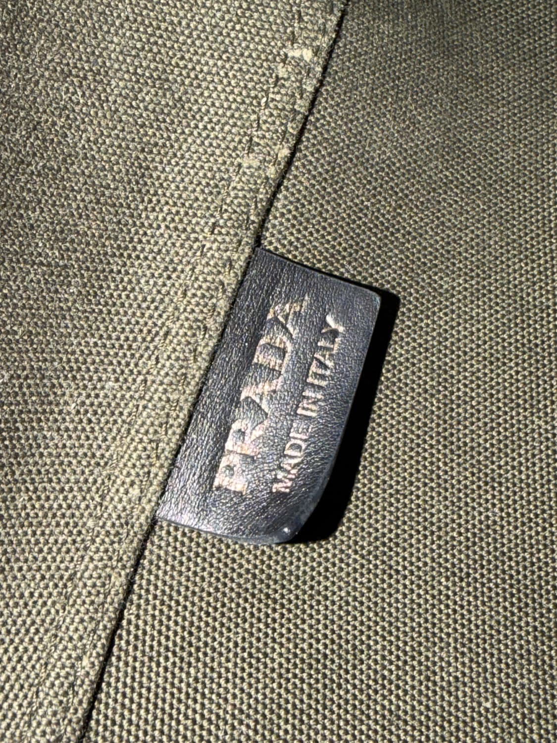 프라다 데님 시티 카프스킨 쇼퍼백 상품이미지9