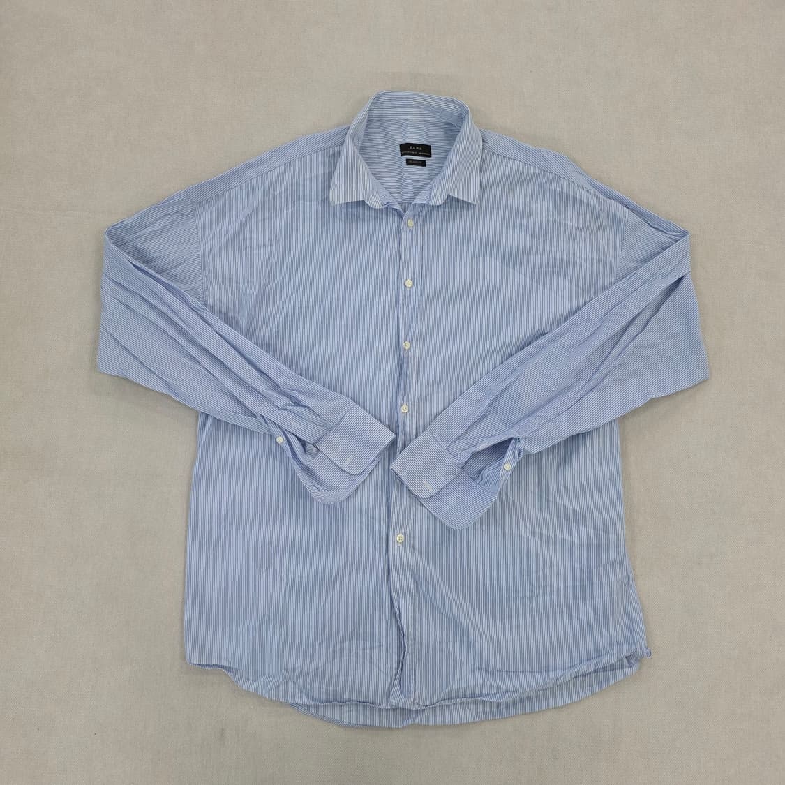 [실측] 자라 스트라이프 셔츠 남방 0210J 상품이미지1