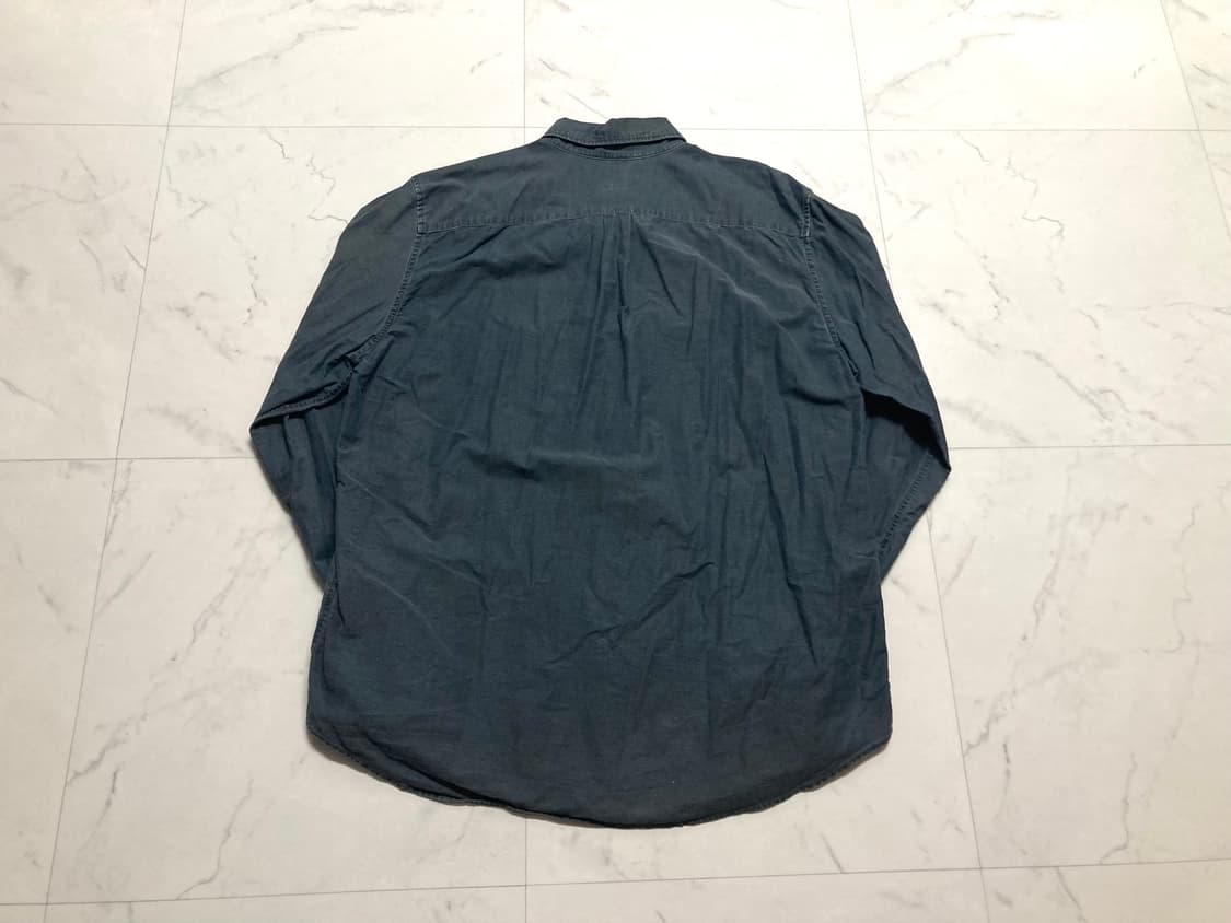 갭 GAP 캔버스 코튼 피그먼트 셔츠 남방 105-110 상품이미지2