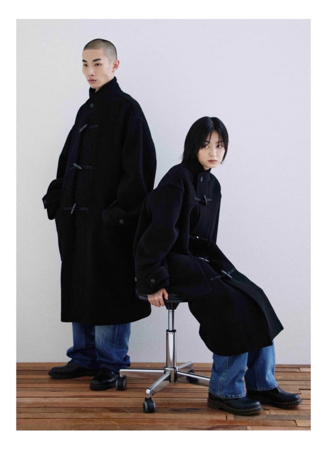 KER 케르 발마칸 더플 코트 상품이미지1