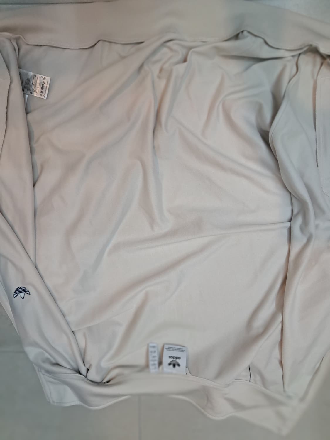 아디다스 BB 트랙탑 L 베이지 상품이미지3