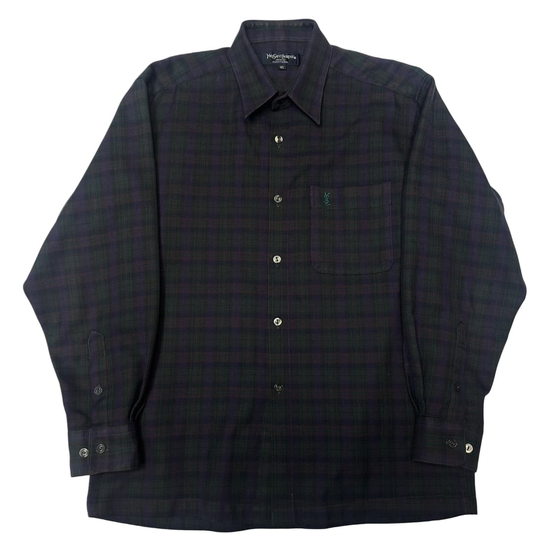 입생로랑 뿌르옴므 울체크셔츠 95 상품이미지1