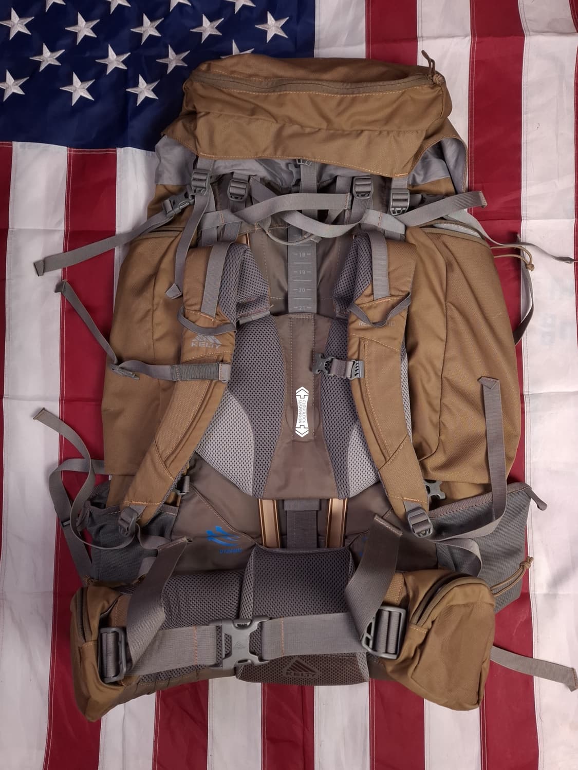 오리지날 켈티 밀리터리 라인 레드클리우드 대형배낭 상품이미지10