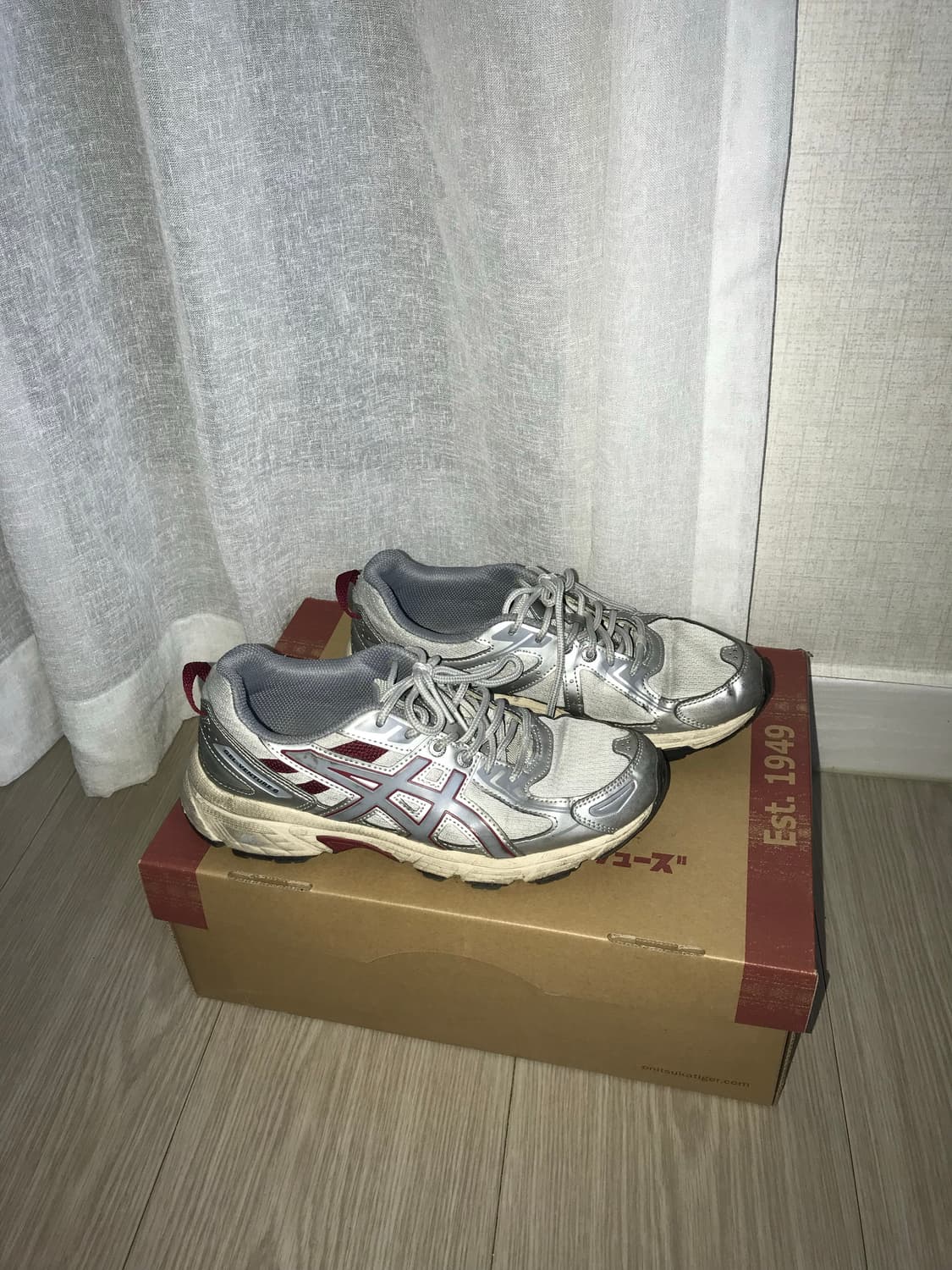 아식스 젤벤쳐 6 글레이셔 그레이 시트락 신발  상품이미지2