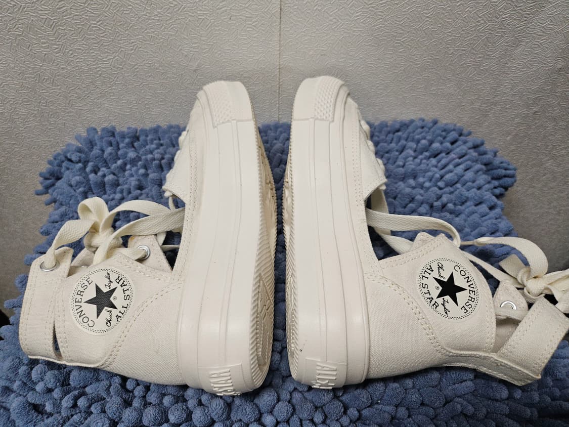 컨버스 올스타 라이트 플랫폼 길리하이 아이보리 230 상품이미지7