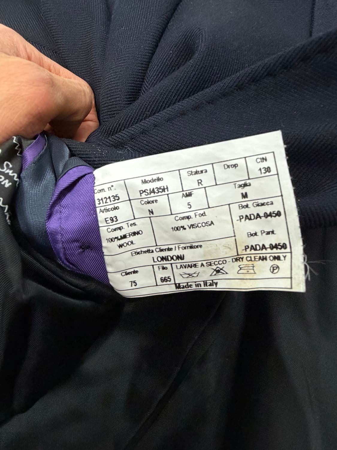 폴 스미스 싱글 코트 상품이미지6