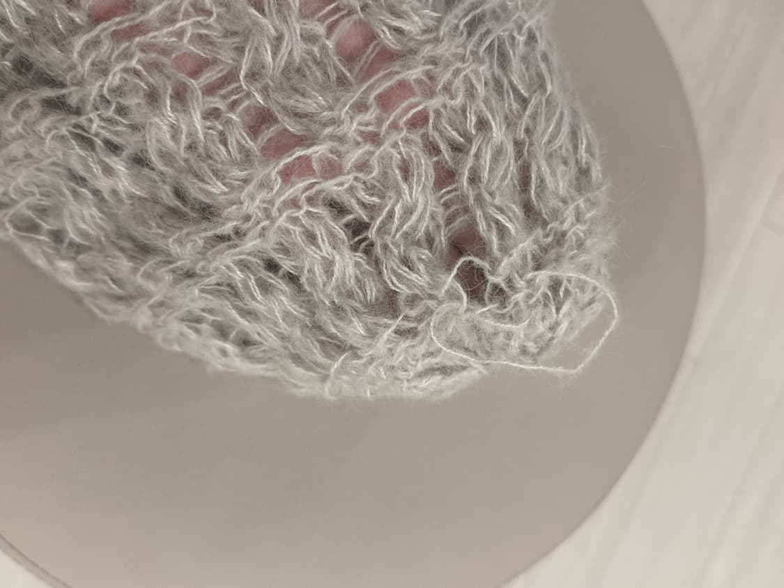 쓰리타임즈 멜로우 비니 니트 세트 판매합니다 상품이미지2