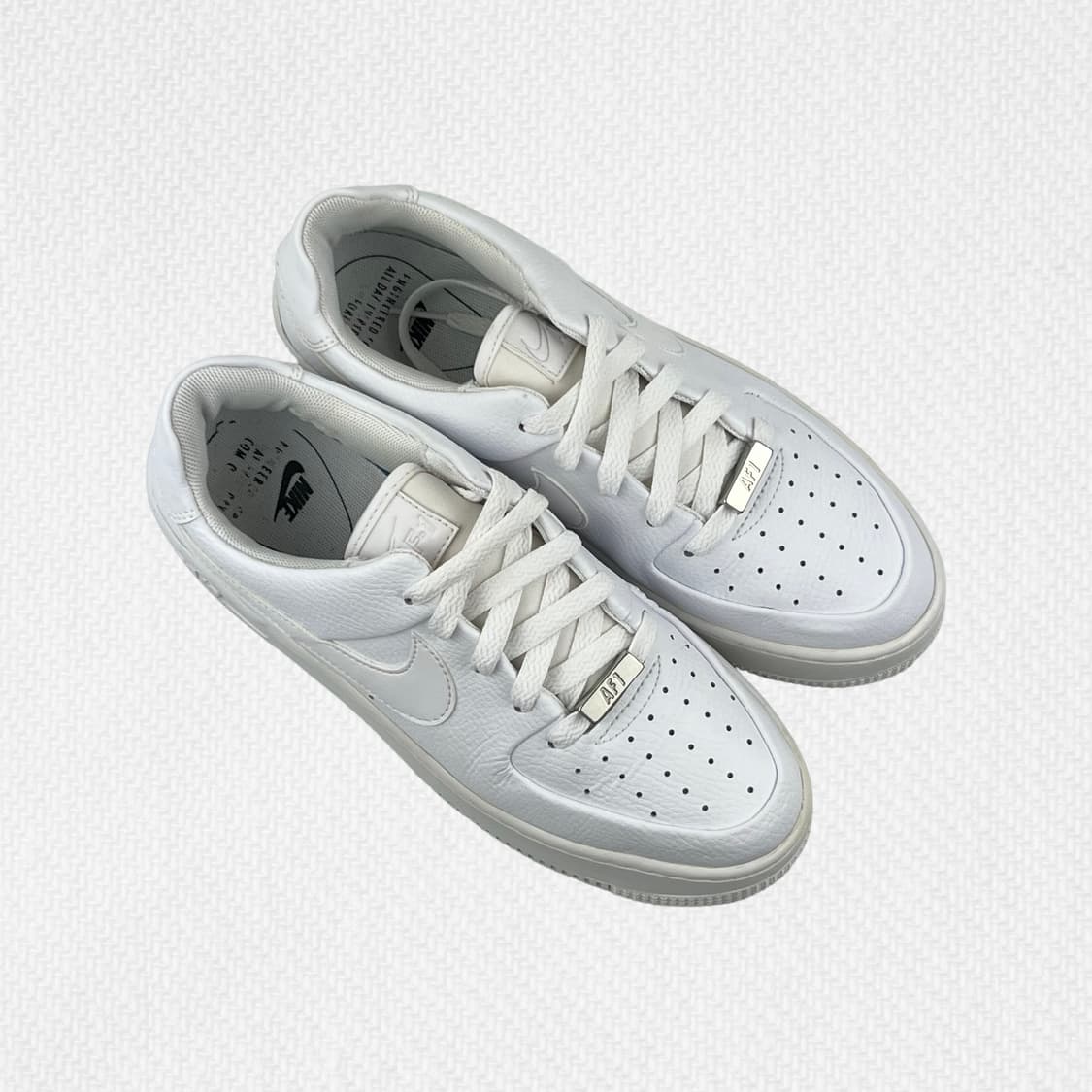 245 W 나이키 에어포스1 세이지 로우 화이트 상품이미지6