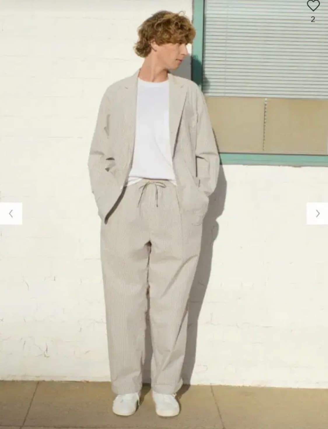 [XXL] GU x 엔지니어드가먼츠 셋업 '그레이' 새상품 상품이미지1