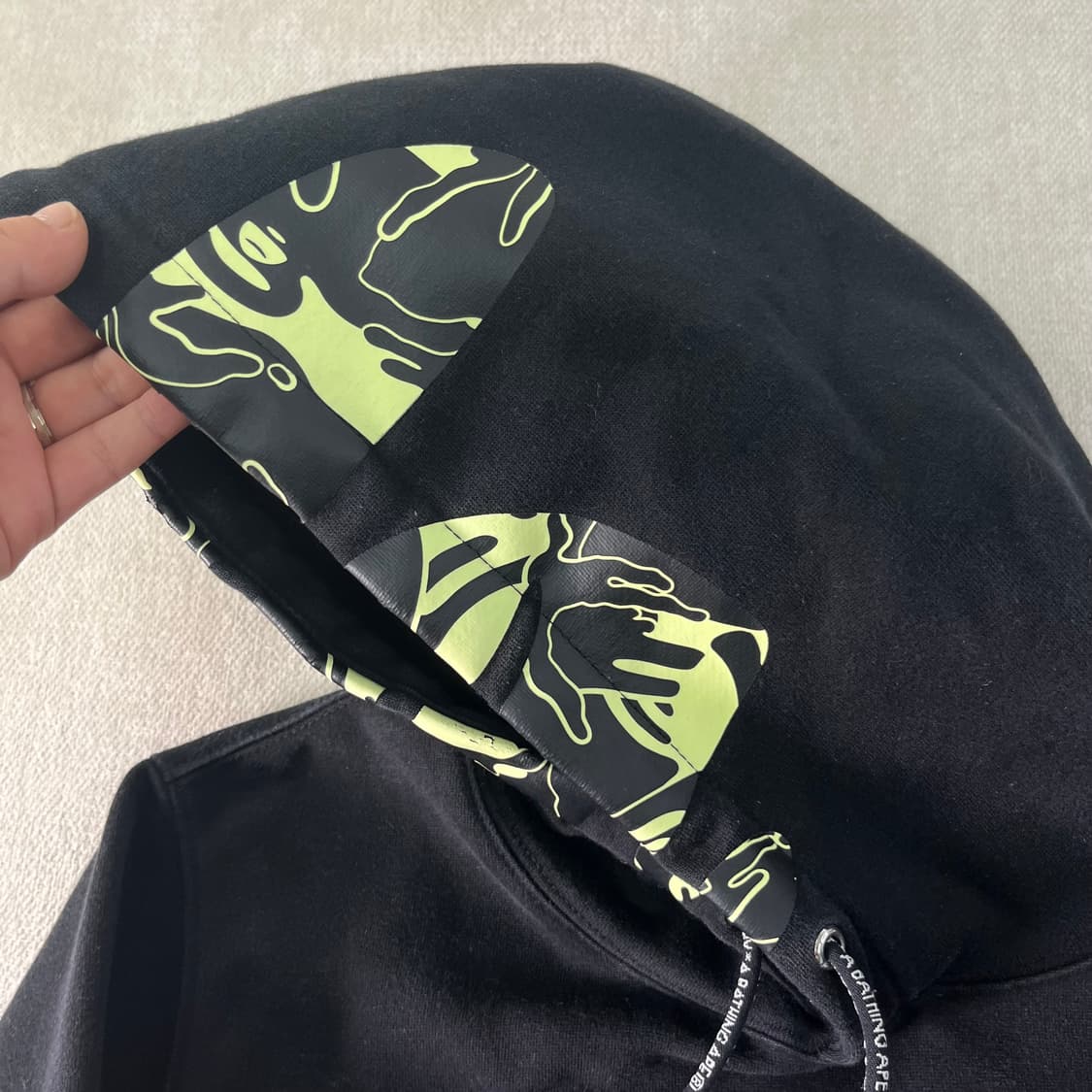 95 Aape 베이프 카모후드 리플렉트 후드   상품이미지4