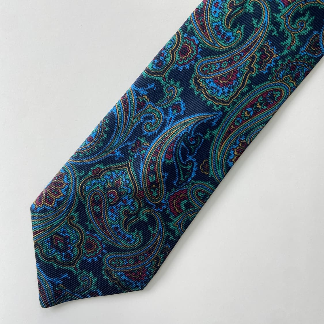 랑방 페이즐리 정품 명품넥타이 (LANVIN) 상품이미지5