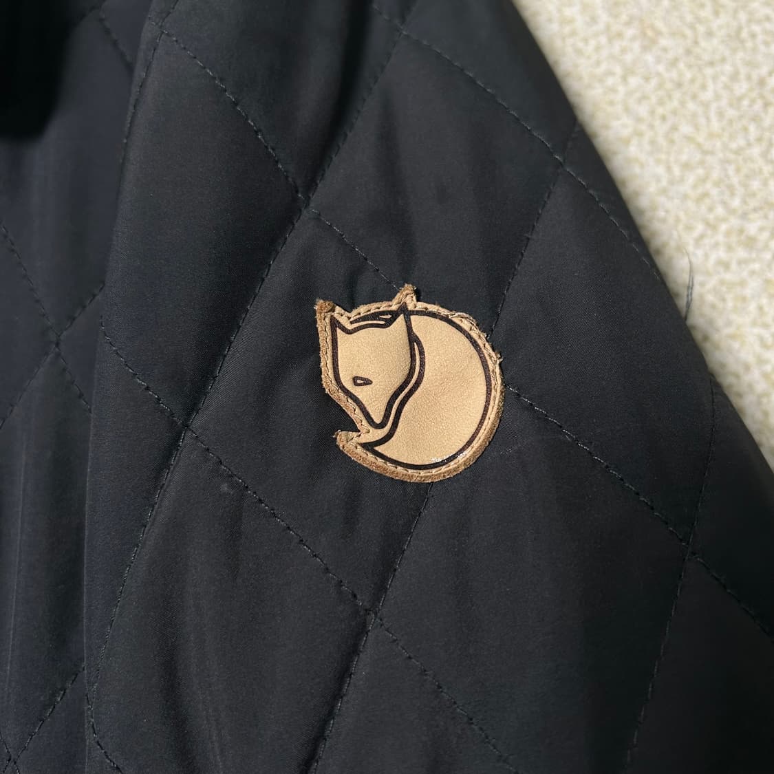 (M) 피엘라벤 퀼팅 자켓 블랙  상품이미지4